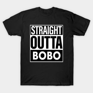 Bobo Name Straight Outta Bobo T-Shirt